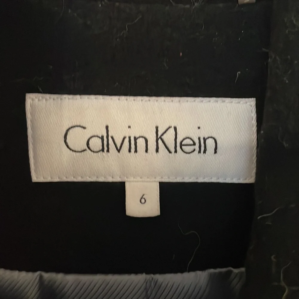 Wool Pea Coat by Calvin Klein. - Picture 2 of 5